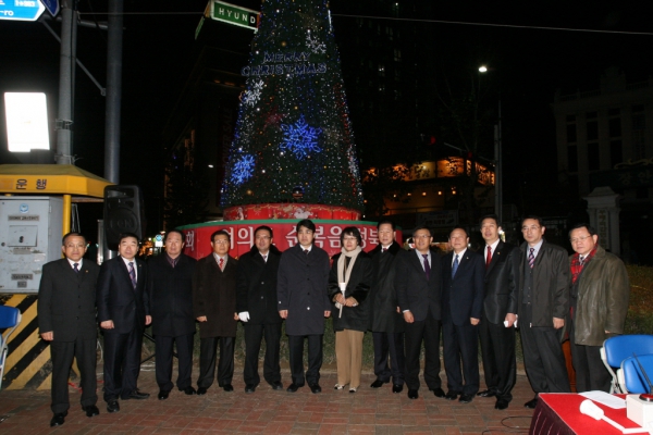 2011.12.02(금) 크리스마스 트리 점등식(여의도 순복음 성북지회)