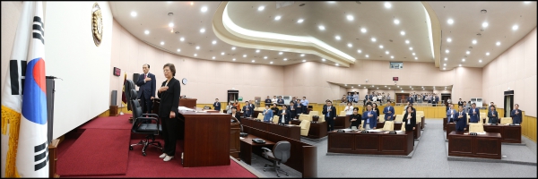 제260회  성북구의회 임시회 1차본회의