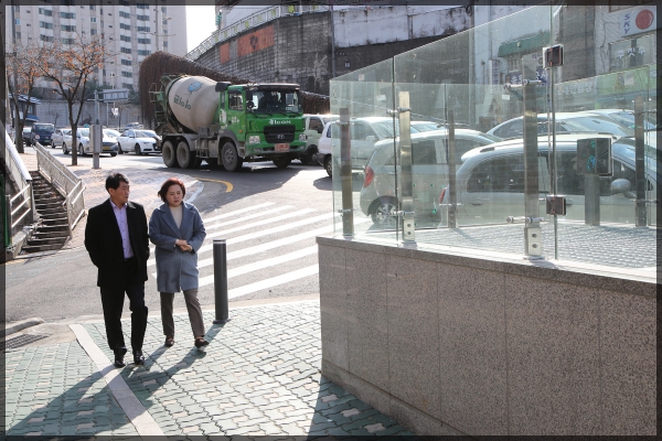 도시건설위원회 현장방문 정릉역일대