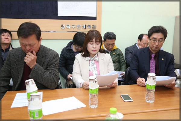 행정기획위원회 현장방문- 성북구민체육관,월곡 실내배드민턴장,월곡인조잔디구장(하월곡동) 