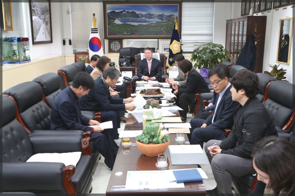 성북구의회 의장단회의