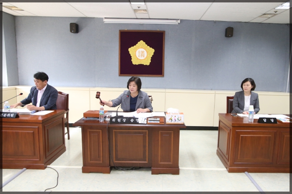  제245회 성북구의회 임시회 상임위원회 도시건설위원회1차