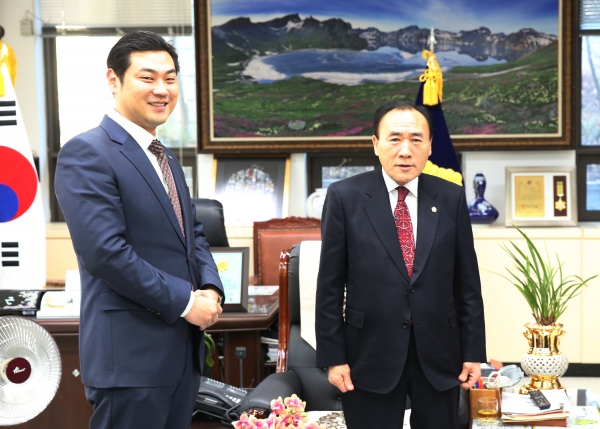 JCI 서울 성북 청년회의소 회장 성북구의회 방문