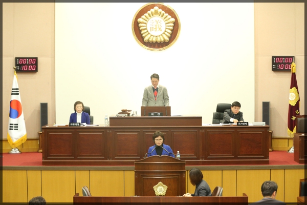 제254회 성북구의회 임시회 2차본회의