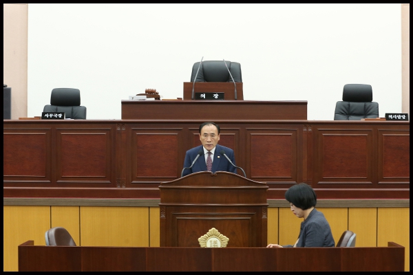 제261회  성북구의회 정례회 행정사무감사 강평