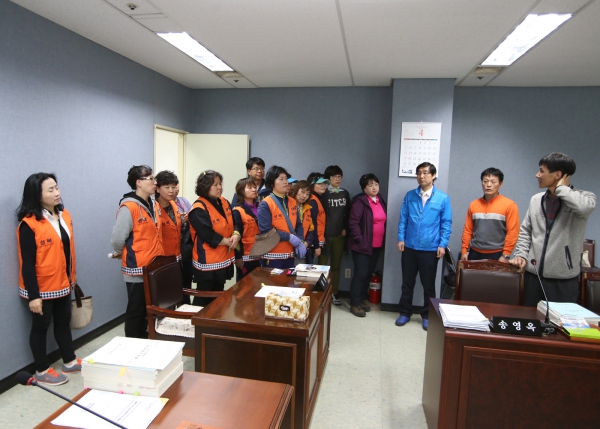 의용소방대 성북구의회 방문