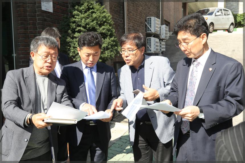 동 명칭변경 조례관련 길음 롯데골든힐스 현장방문