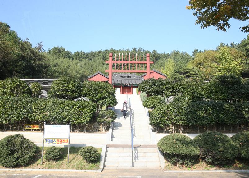 옥포대첩기념공원 조성경과 브리핑 청취 및 견학