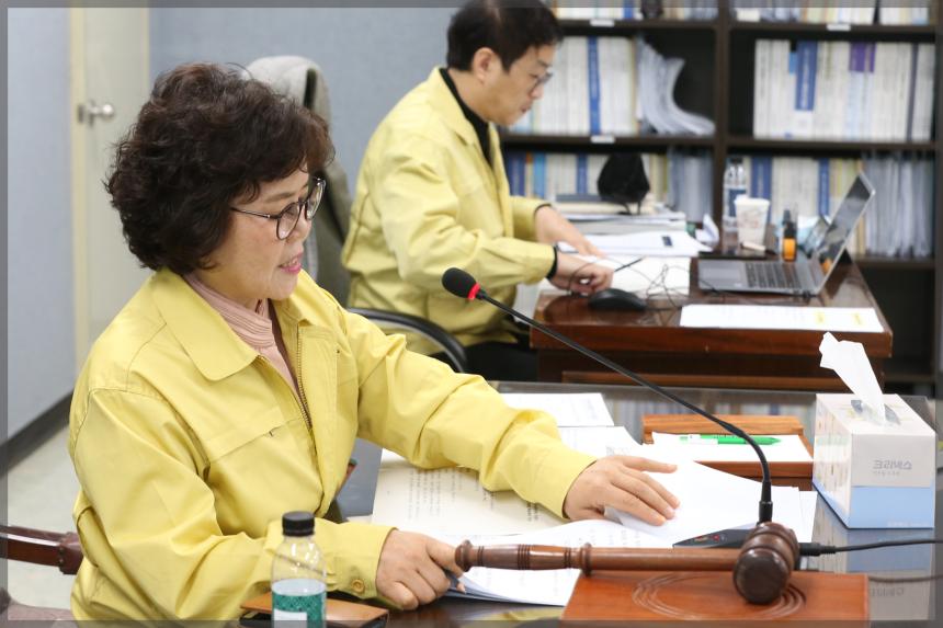제273회 성북구의회 임시회 상임위원회 보건복지위원회2차희의