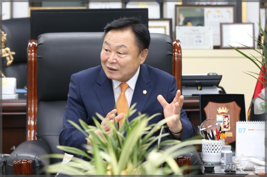 김일영의장 뉴스프리즈인터뷰 