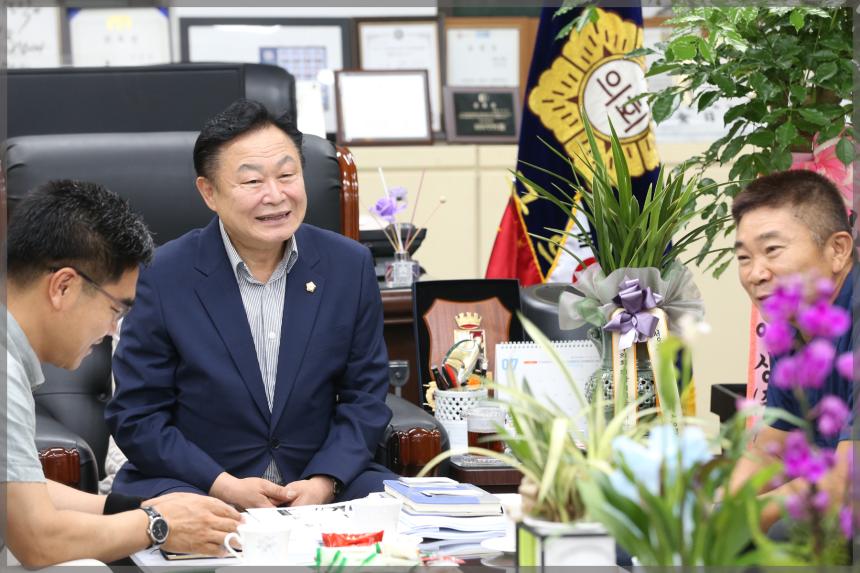 장위동주민 방문  