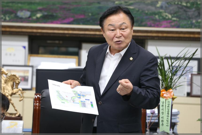 석관동동장님 및 주민 방문 