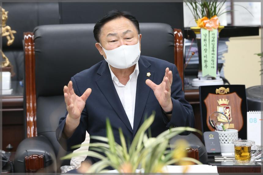 성북구 장애인 단체연합회 회장 및 직원방문