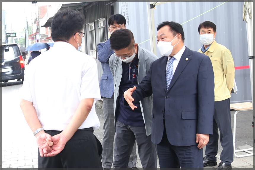  김일영의장 성북보건소 방문