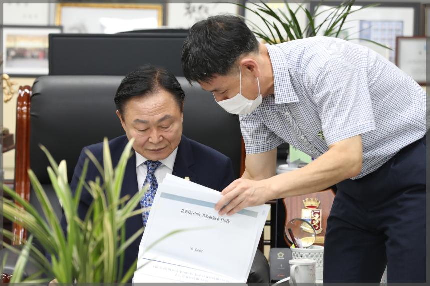  장위3구역 조합장, 3구역 팀장,담당 방문 