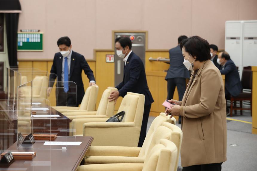 제278회 성북구의회 임시회 본회의 제1차 개회식