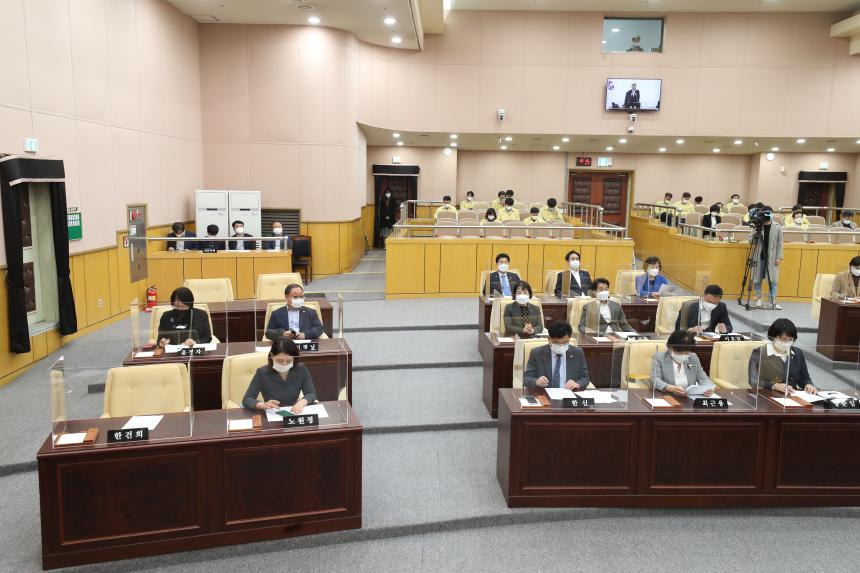 제278회 성북구의회 임시회 본회의 제1차 개회식