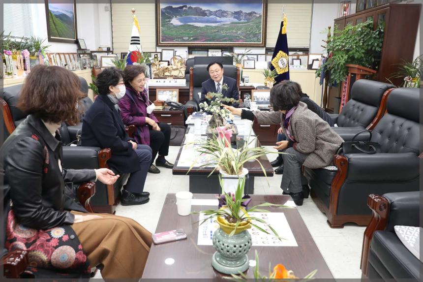 월곡인조잔디구장 둘레길 지킴이 표창수여