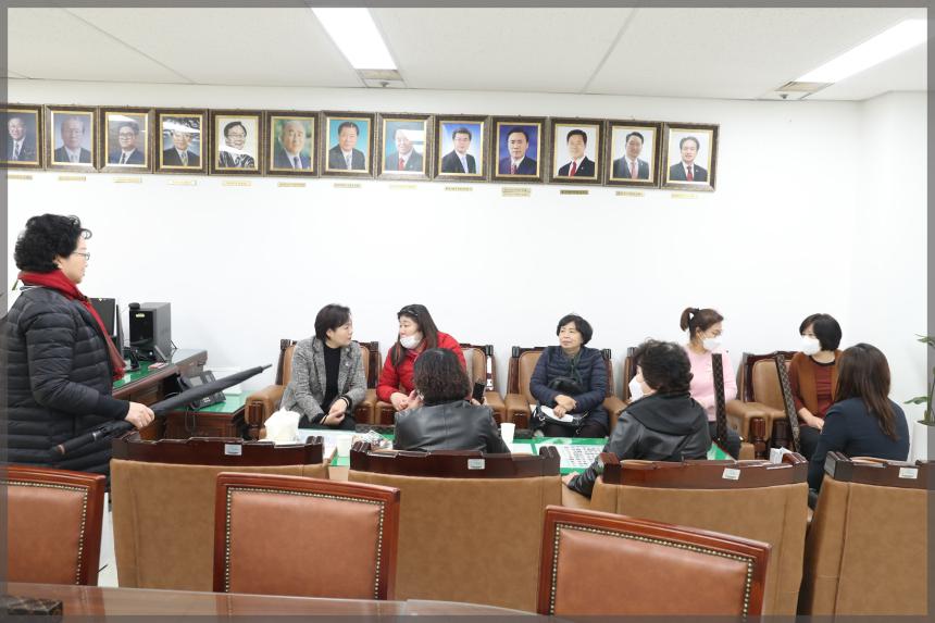 장위2동 새마을부녀회 부의장방문