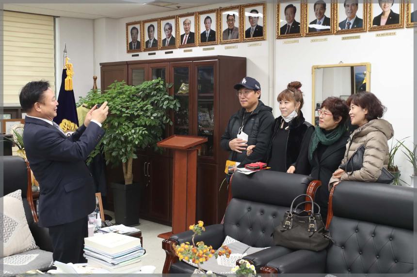 장중회  회원방문