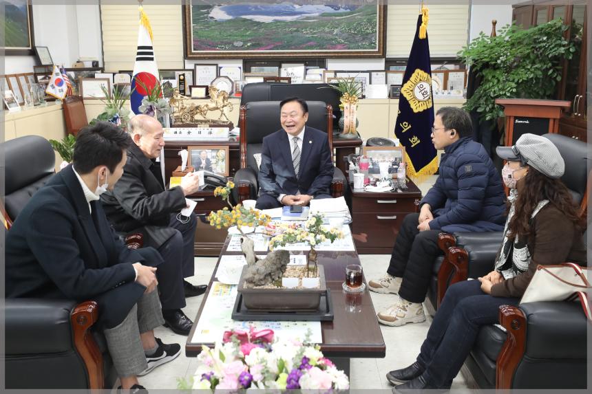 장위1동 재향군인회 회원 표창수여