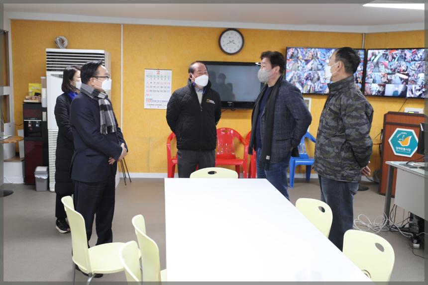 장위전통시장 설맞이 현장방문