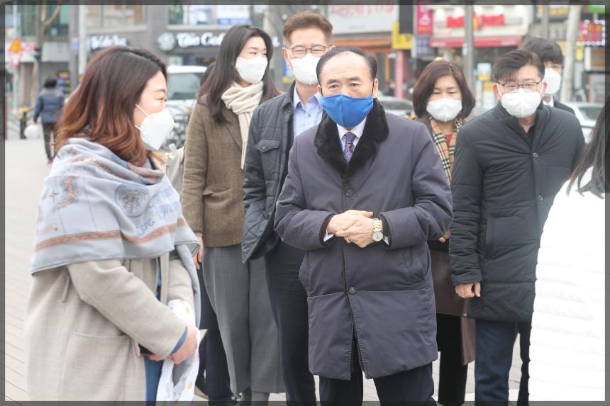 평화의 소녀상 세안식