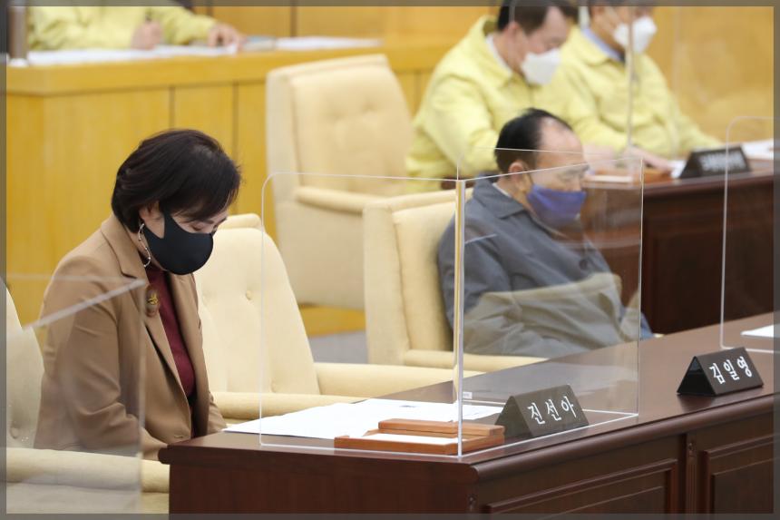 제281회 서울특별시 성북구의회 임시회 제1차 본회의 개회식