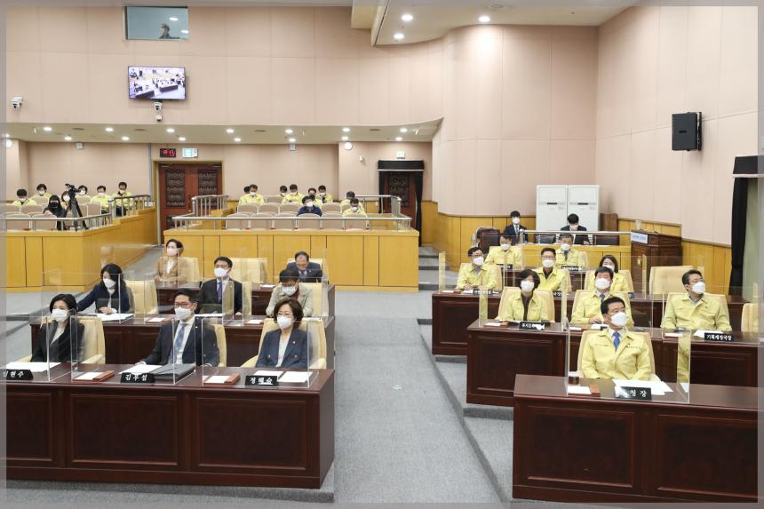 제282회 서울특별시 성북구의회 임시회 제1차 본회의 개회식