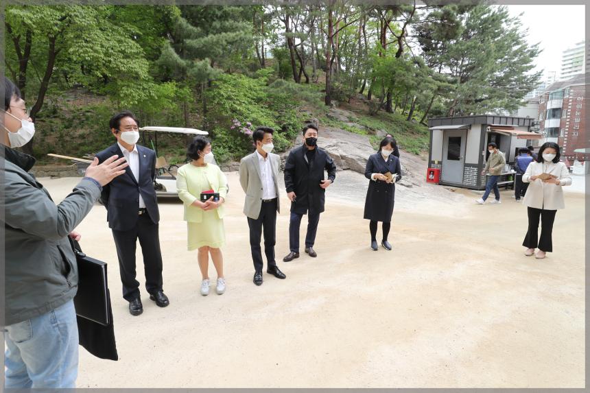 성북 역사문화 자원 연구회 정릉 현장방문