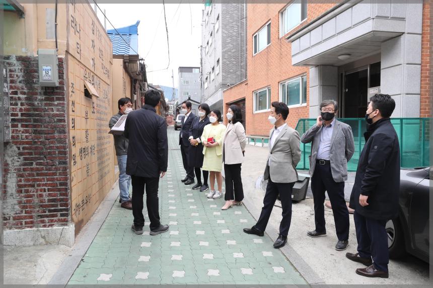 성북 역사문화 자원 연구회 김교신 집터 현장방문