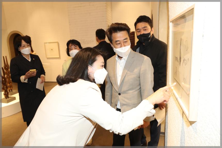 성북 역사문화 자원 연구회 성북구립 최만린 미술관 현장방문