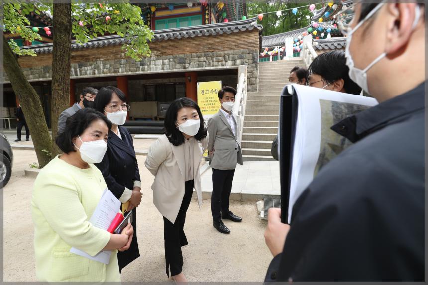 성북 역사문화 자원 연구회 경국사 현장방문