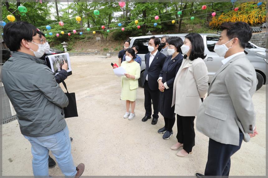 성북 역사문화 자원 연구회 경국사 현장방문