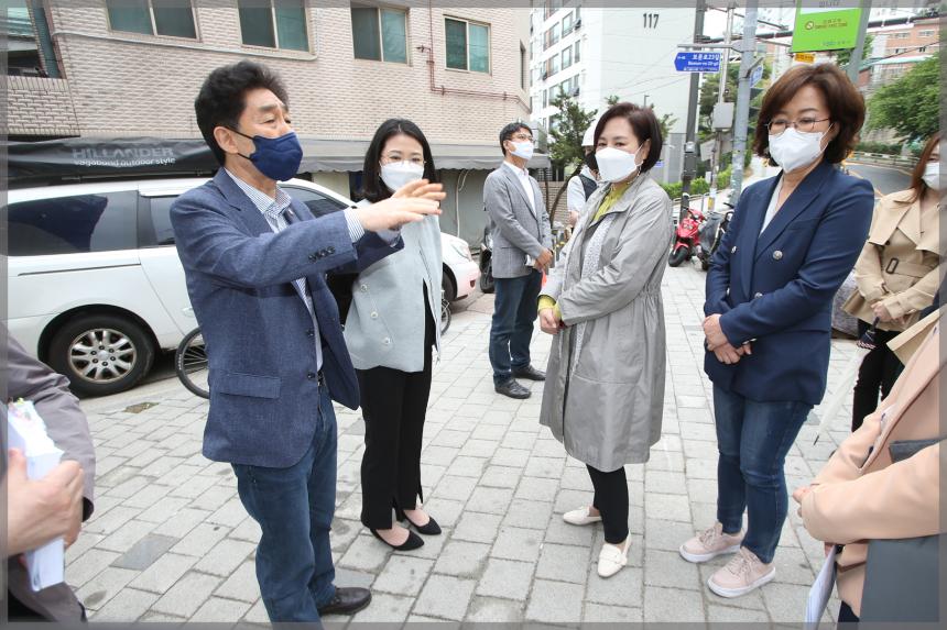행정기획위원회 현장방문-도시형 소공인 집적지구 