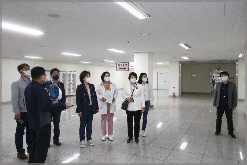 행정기획위원회 현장방문-하남유니온타워.파크