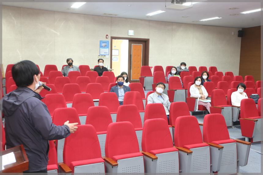 행정기획위원회 현장방문-하남유니온타워.파크
