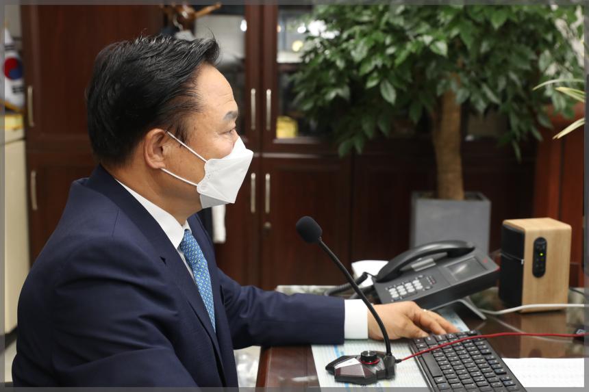 서울특별시 의장협의회 05월례회의 화상회의