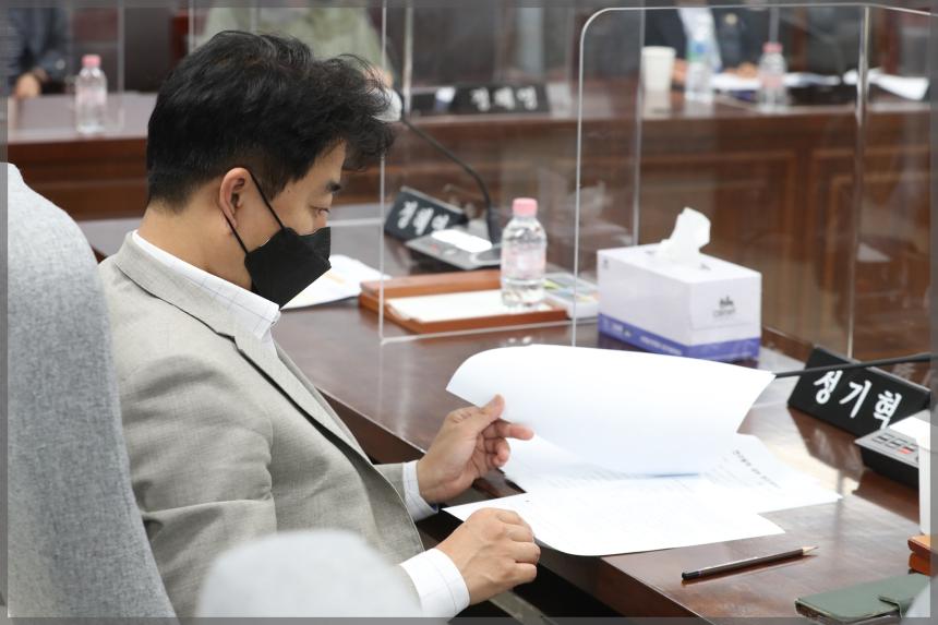 제282회 성북구의회 임시회 폐회중 제1차 운영위원회 회의