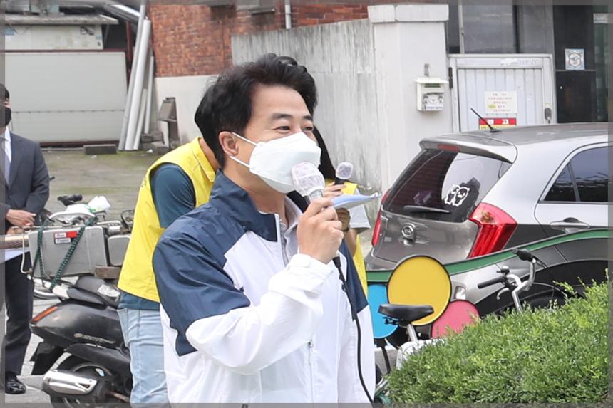 석관동 민관합동 특별방역단 발대식 및 방역활동
