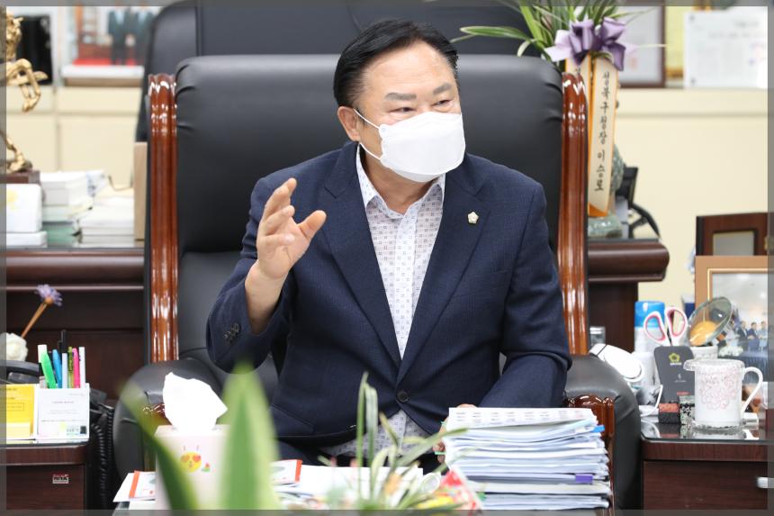성북구 보훈 단체 회장단 방문