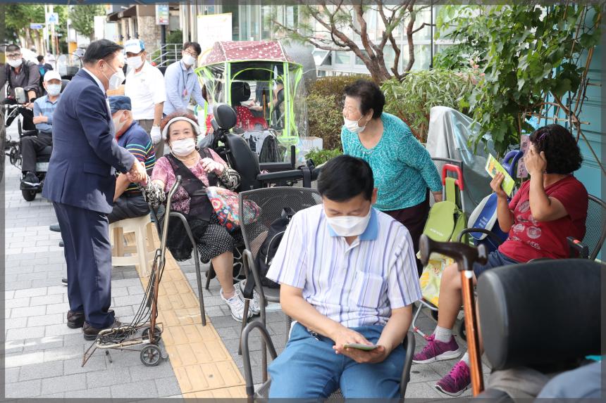 성북구 장애인단체연합회 추석명절 나눔행사