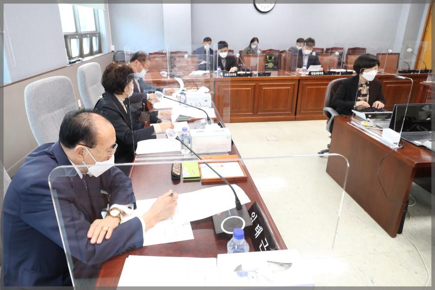 제285회 성북구의회 임시회 상임위원회 도시건설위원회1차
