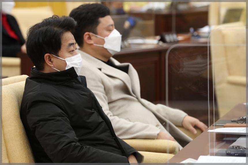 제287회 서울특별시 성북구의회 임시회 제1차 본회의 개회식