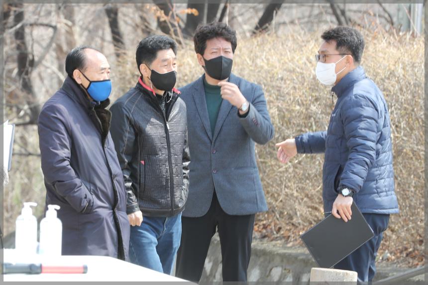 개운산근린공원 운동장 재조성사업 기공식