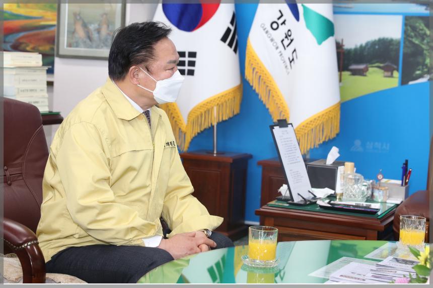 삼척지역 산불피해지원 성금 전달 