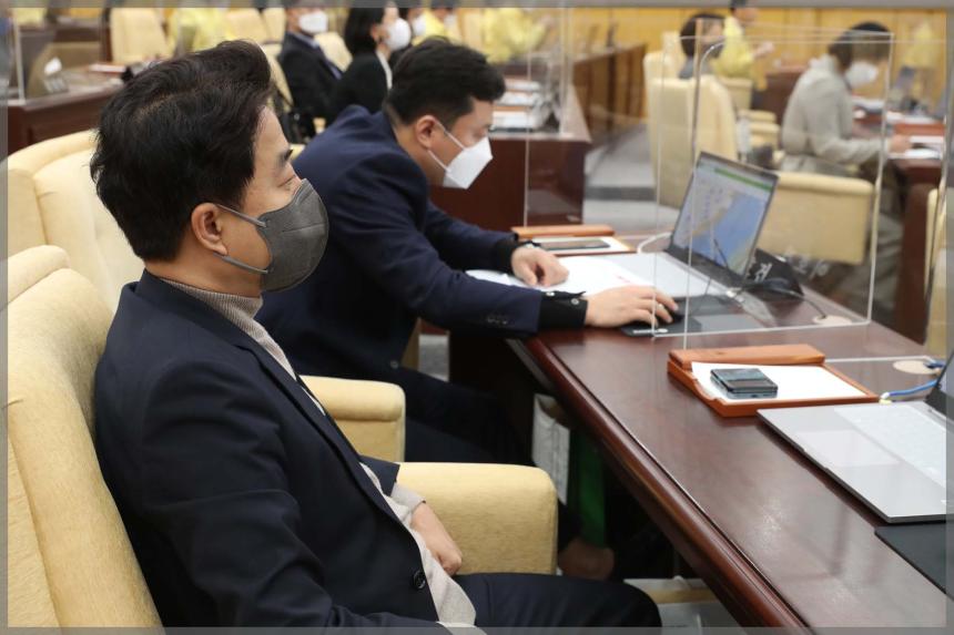 제289회 서울특별시 성북구의회 임시회 제1차 본회의 개회식