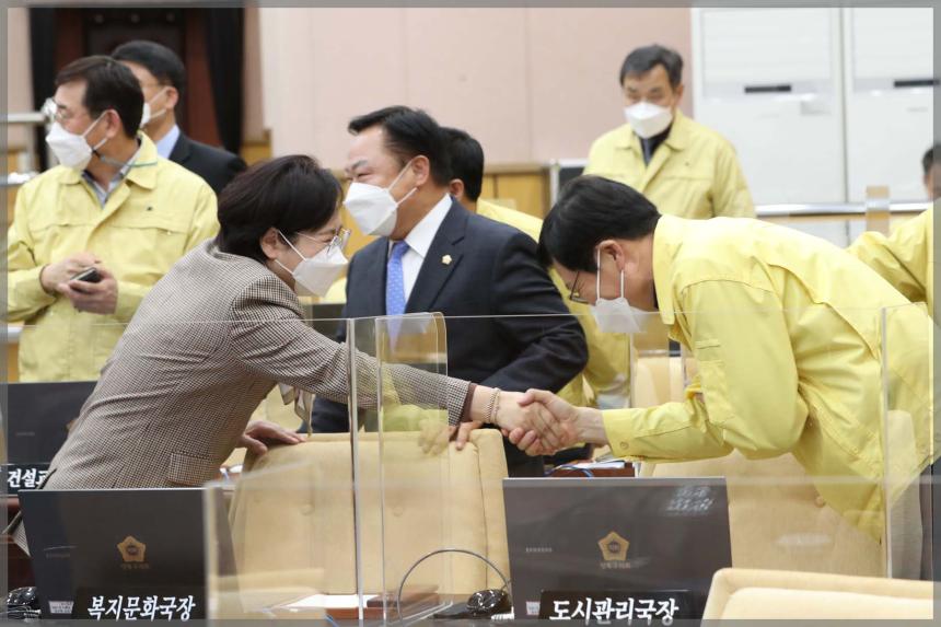 제289회 서울특별시 성북구의회 임시회 제1차 본회의 개회식