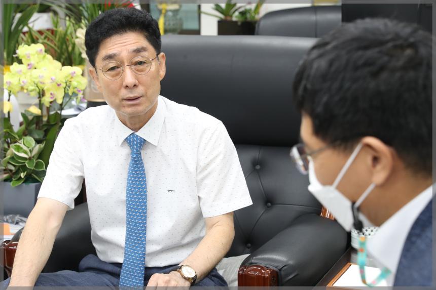 건강보험관리공단 성북지사장 면담