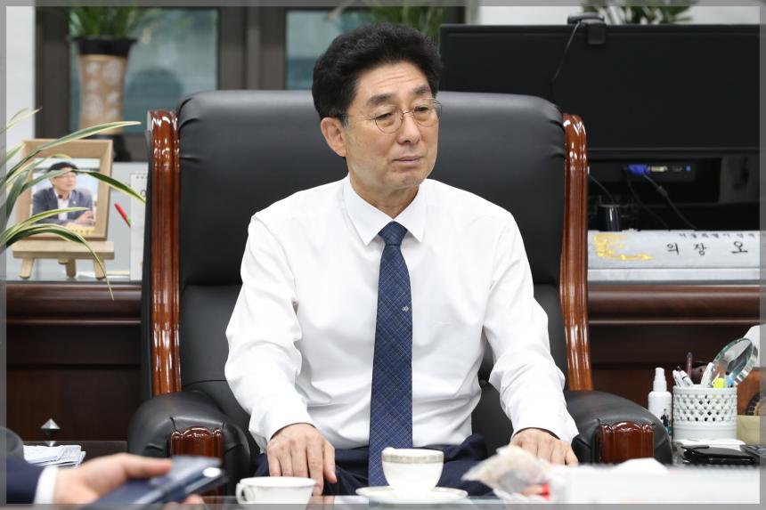성북노인협회장 방문